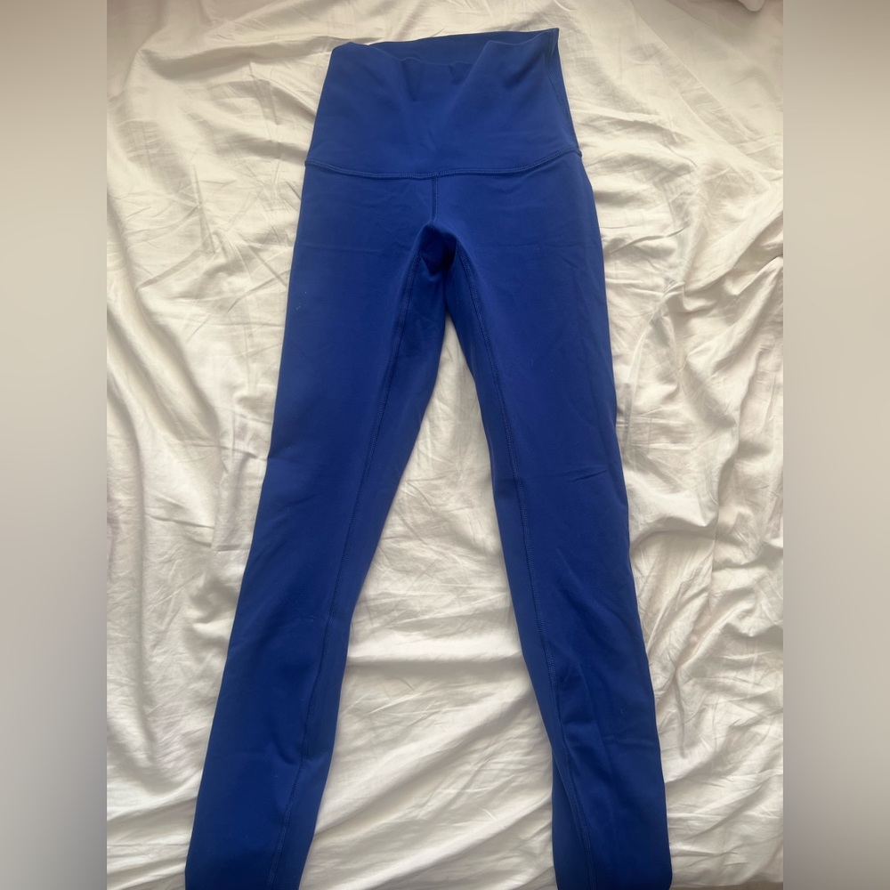 Lululemon blue leggings - dodgers blue!